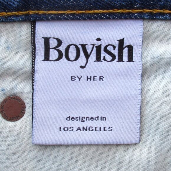 New BOYISH Jeans Size 27 Billy High Rise Skinny in Some Like it Hot - Picture 13 of 14